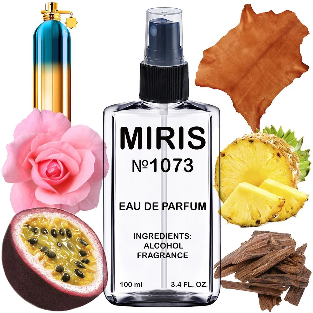 MIRIS No. 1073, Inspired by Tropical Wood, Long-Lasting Unisex Eau de Parfum for Women & Men, Spray 3.4 Fl Oz / 100 ml