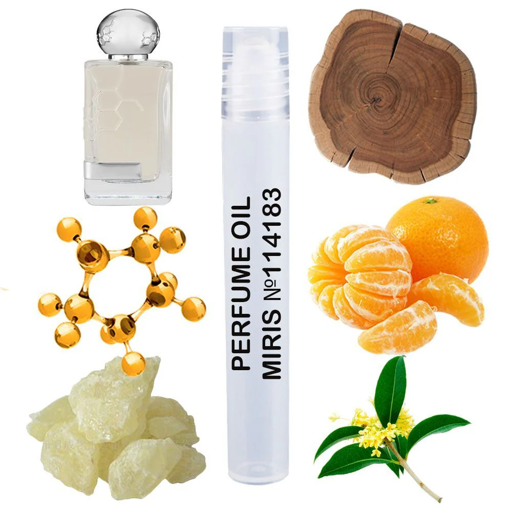 MIRIS No. 114183, Inspired by Gaba, Long-Lasting Unisex Perfume Oil for Women & Men Roll-On, Rollerball 0.34 Fl Oz / 10 ml