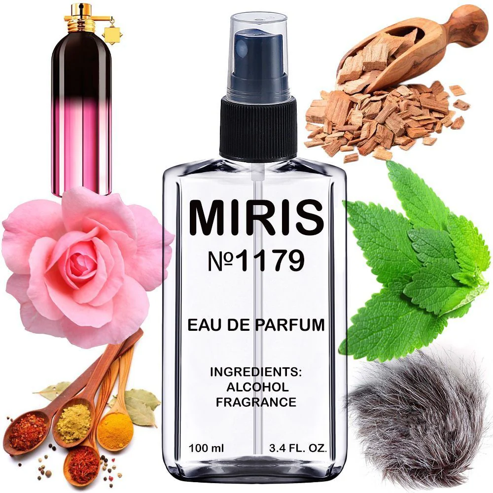 MIRIS No. 1179, Inspired by Golden Sand, Long-Lasting Unisex Eau de Parfum for Women & Men, Spray 3.4 Fl Oz / 100 ml