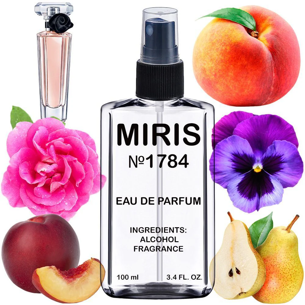 MIRIS No. 1784, Inspired by Tresor In Love, Long-Lasting Eau de Parfum for Women, Spray 3.4 Fl Oz / 100 ml