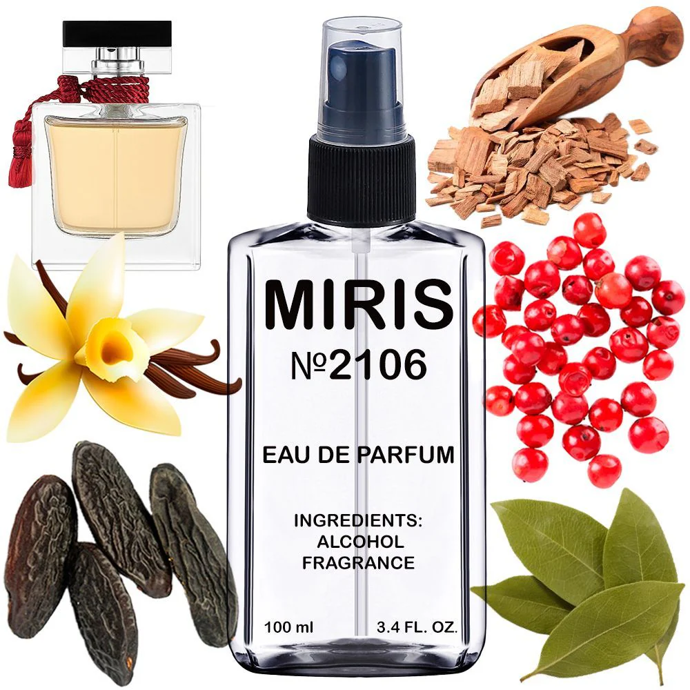 MIRIS No. 2106, Inspired by Lali Le Parfum, Long-Lasting Eau de Parfum for Women, Spray 3.4 Fl Oz / 100 ml