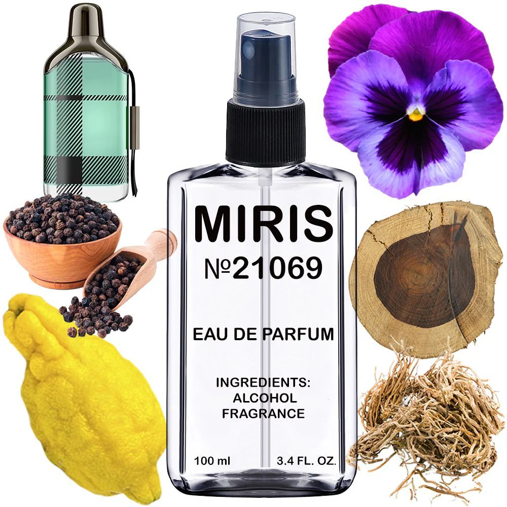MIRIS No. 21069, Inspired by The Beat, Long-Lasting Eau de Parfum for Men, Spray 3.4 Fl Oz / 100 ml