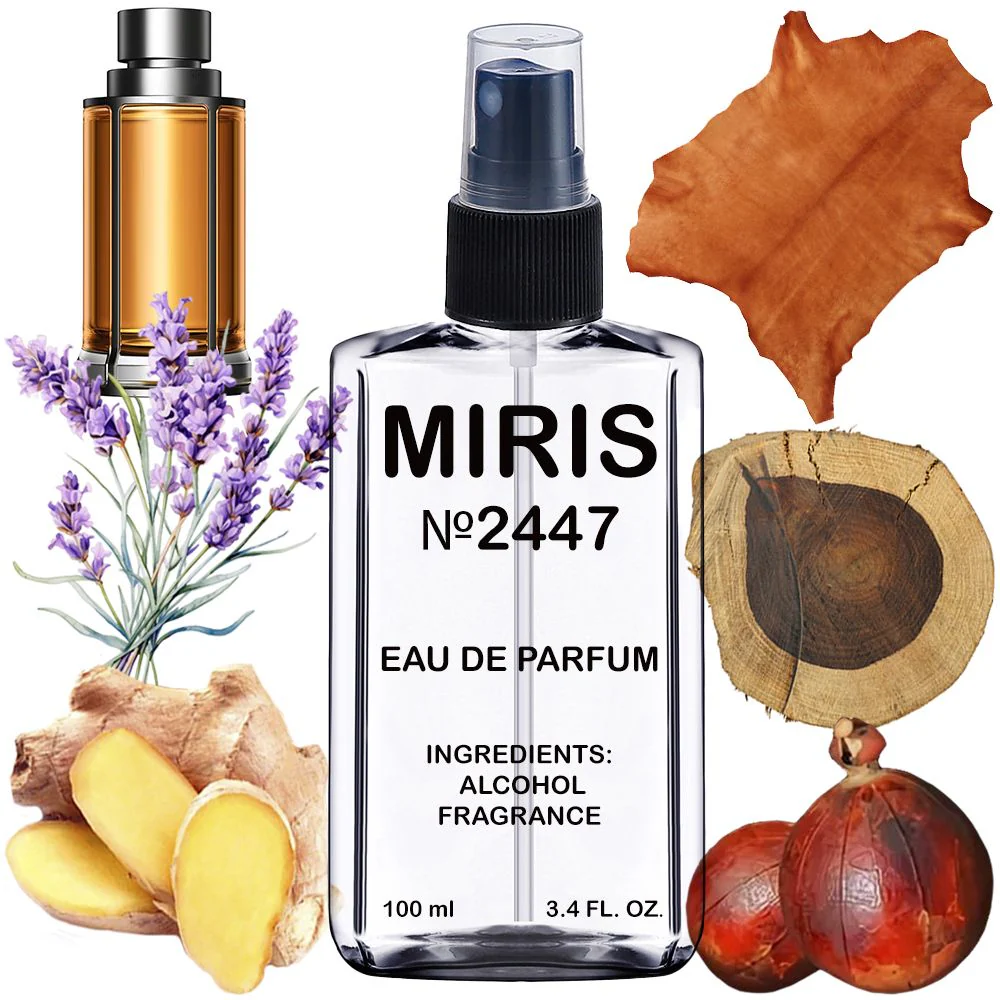MIRIS No. 2447, Inspired by The Scent, Long-Lasting Eau de Parfum for Men, Spray 3.4 Fl Oz / 100 ml
