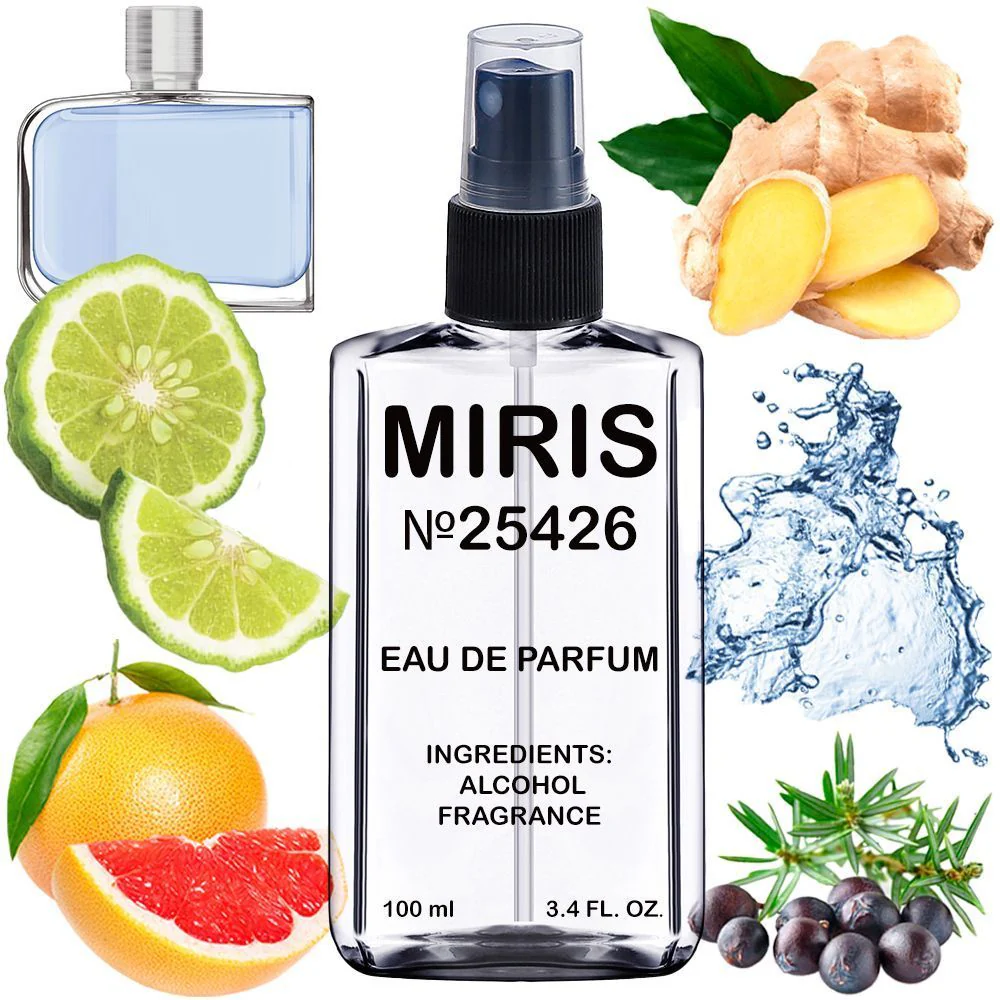 MIRIS No. 25426, Inspired by Essential Sport, Long-Lasting Eau de Parfum for Men, Spray 3.4 Fl Oz / 100 ml
