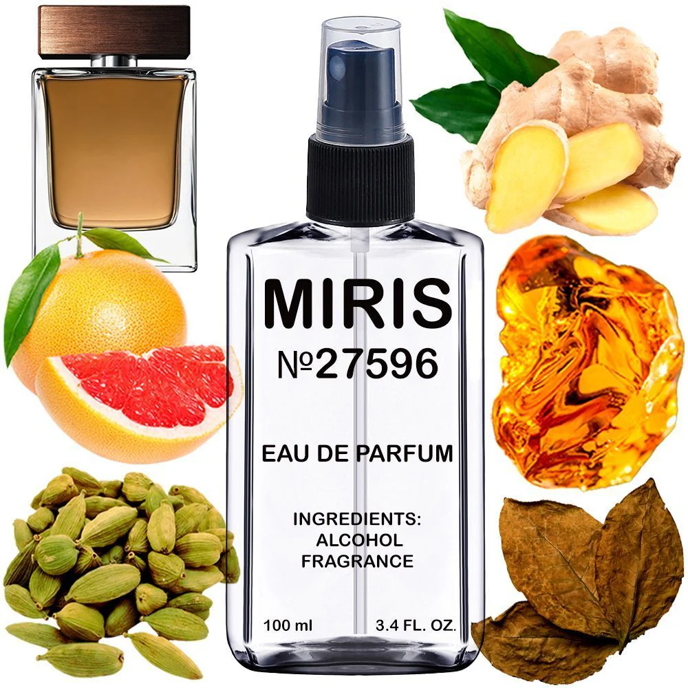 MIRIS No. 27596, Inspired by The One, Long-Lasting Eau de Parfum for Men, Spray 3.4 Fl Oz / 100 ml