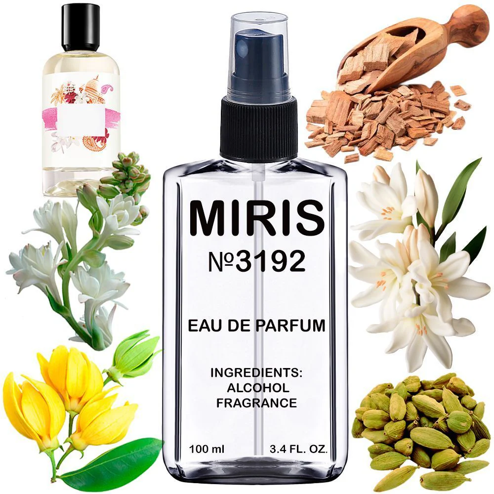 MIRIS No. 3192, Inspired by Plein Soleil, Long-Lasting Unisex Eau de Parfum for Women & Men, Spray 3.4 Fl Oz / 100 ml