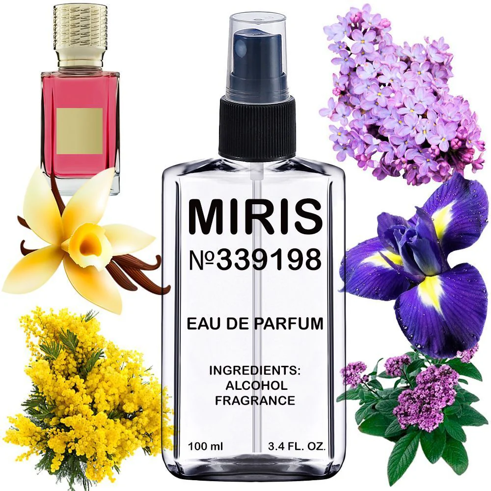 MIRIS No. 339198, Inspired by Sweet Morphi, Long-Lasting Eau de Parfum for Women, Spray 3.4 Fl Oz / 100 ml
