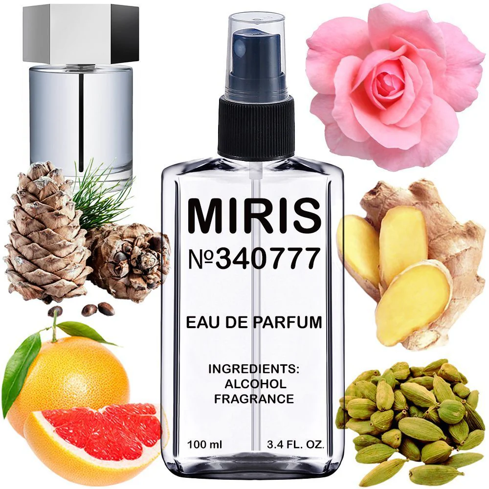 MIRIS No. 340777, Inspired by Ysls Homme Ultime, Long-Lasting Eau de Parfum for Men, Spray 3.4 Fl Oz / 100 ml