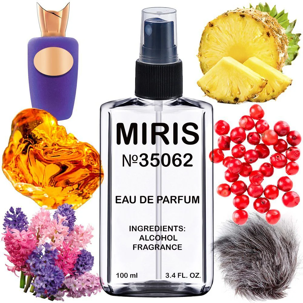 MIRIS No. 35062, Inspired by Accento, Long-Lasting Unisex Eau de Parfum for Women & Men, Spray 3.4 Fl Oz / 100 ml