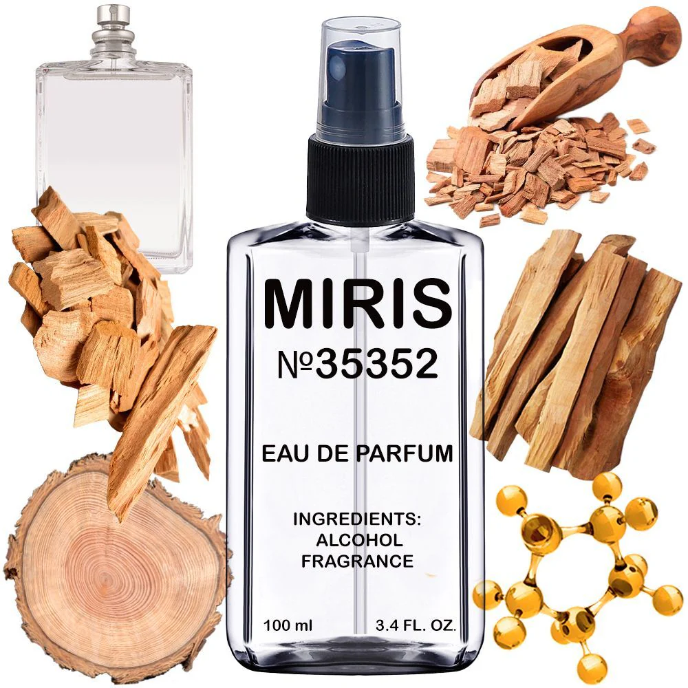 MIRIS No. 35352, Inspired by Molecu 04, Long-Lasting Unisex Eau de Parfum for Women & Men, Spray 3.4 Fl Oz / 100 ml