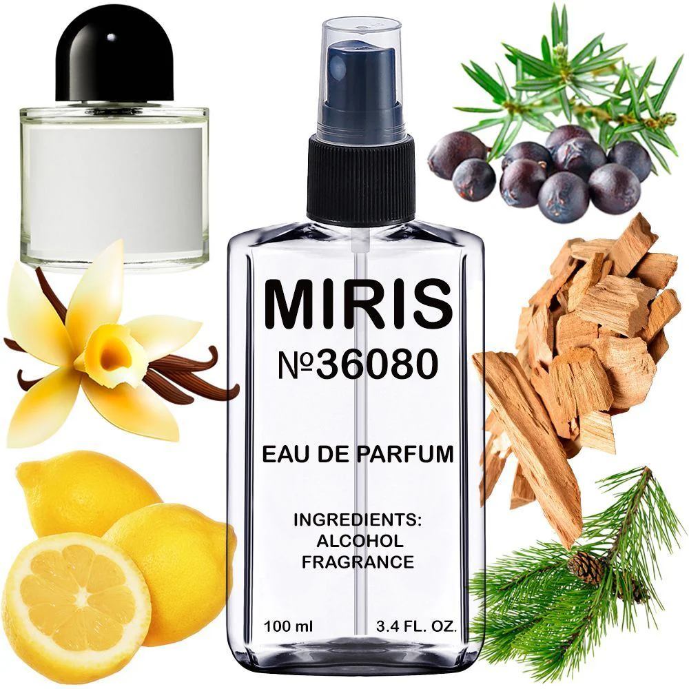 MIRIS No. 36080, Inspired by Gypsy Water, Long-Lasting Unisex Eau de Parfum for Women & Men, Spray 3.4 Fl Oz / 100 ml