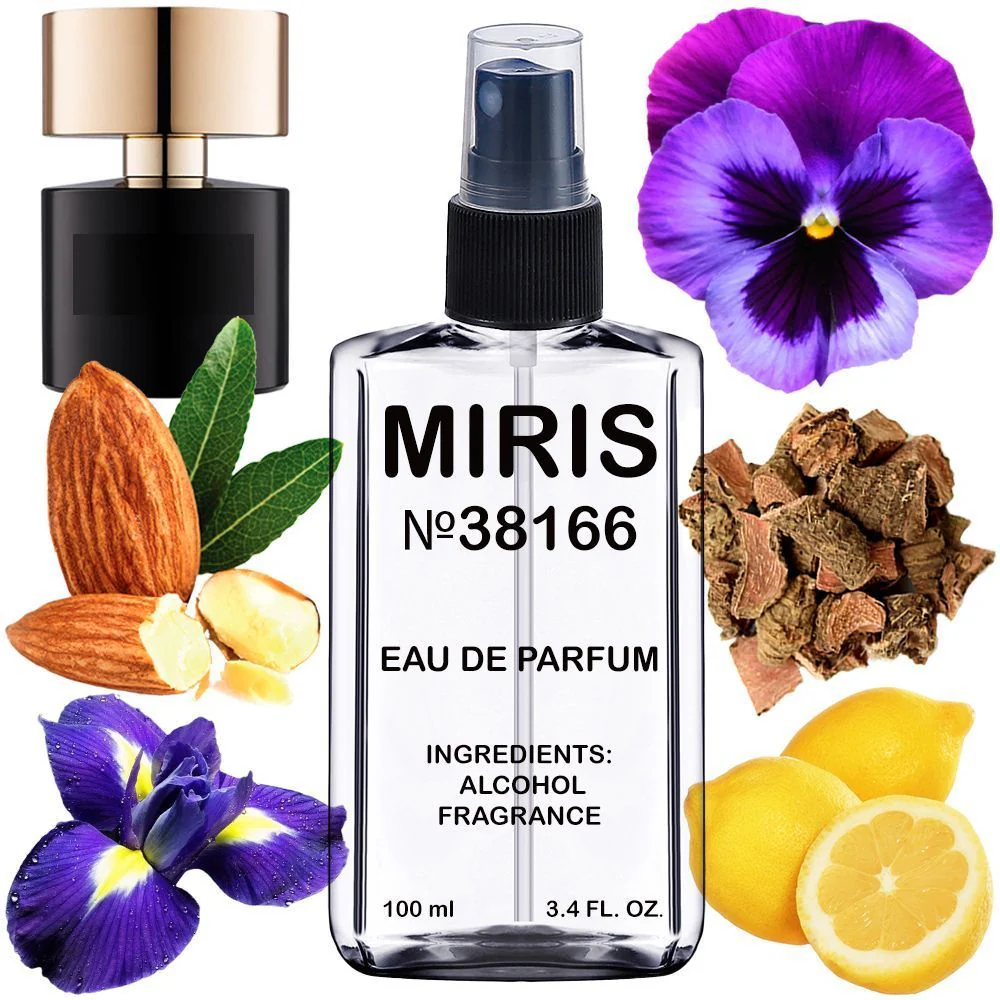 MIRIS No. 38166, Inspired by Eclix, Long-Lasting Unisex Eau de Parfum for Women & Men, Spray 3.4 Fl Oz / 100 ml