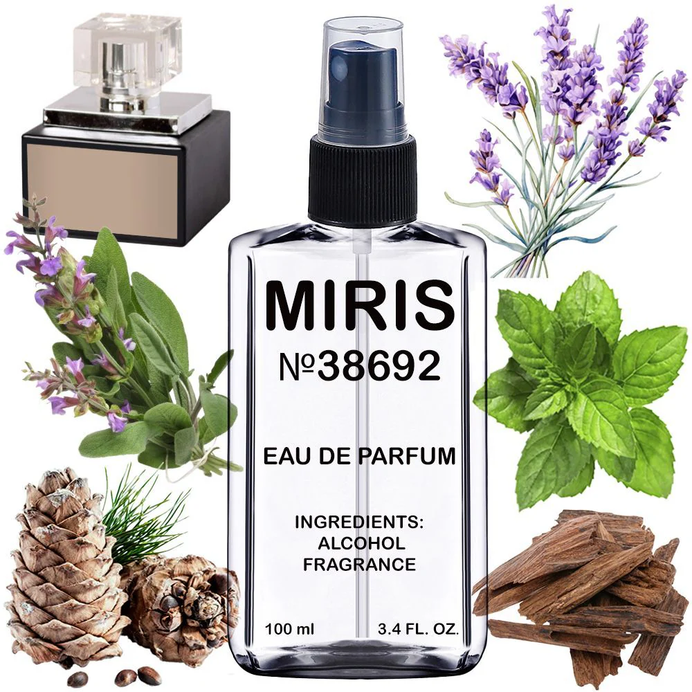MIRIS No. 38692, Inspired by Sheikh Al Shuyukh, Long-Lasting Unisex Eau de Parfum for Women & Men, Spray 3.4 Fl Oz / 100 ml