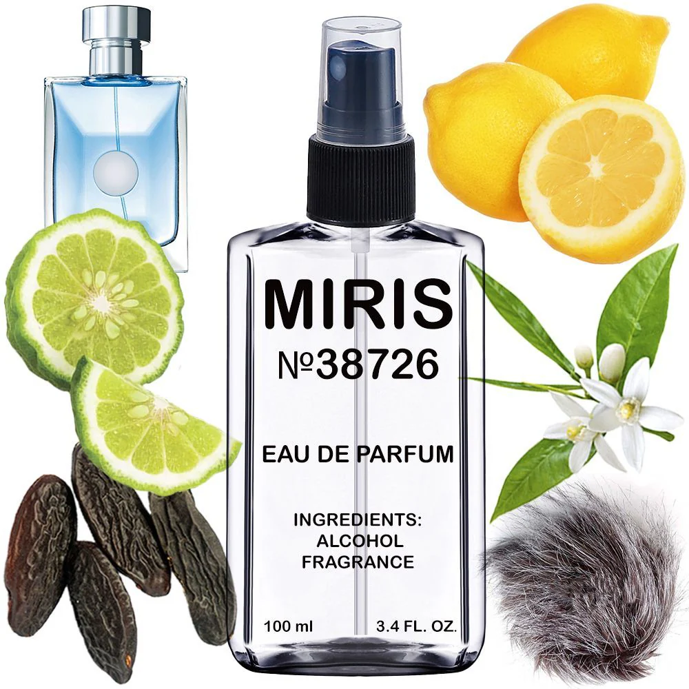 MIRIS No. 38726, Inspired by Vers Pour Homme, Long-Lasting Eau de Parfum for Men, Spray 3.4 Fl Oz / 100 ml
