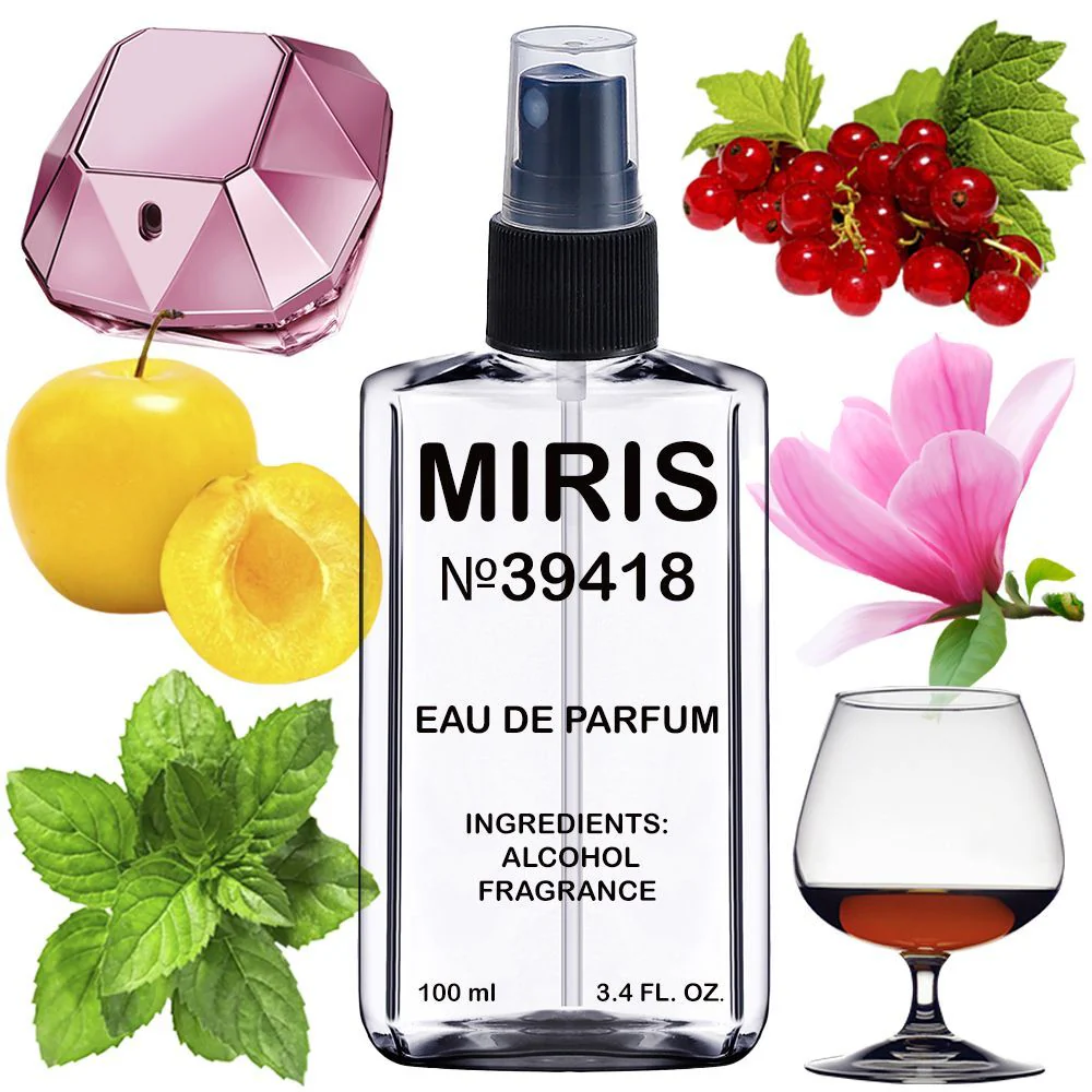 MIRIS No. 39418, Inspired by Lady Milio Empire, Long-Lasting Eau de Parfum for Women, Spray 3.4 Fl Oz / 100 ml