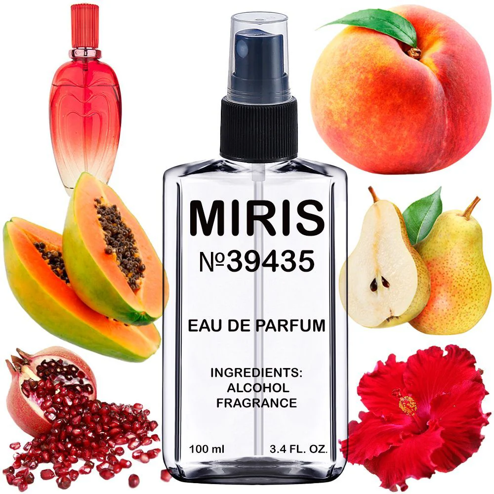 MIRIS No. 39435, Inspired by Tropical Punch, Long-Lasting Eau de Parfum for Women, Spray 3.4 Fl Oz / 100 ml