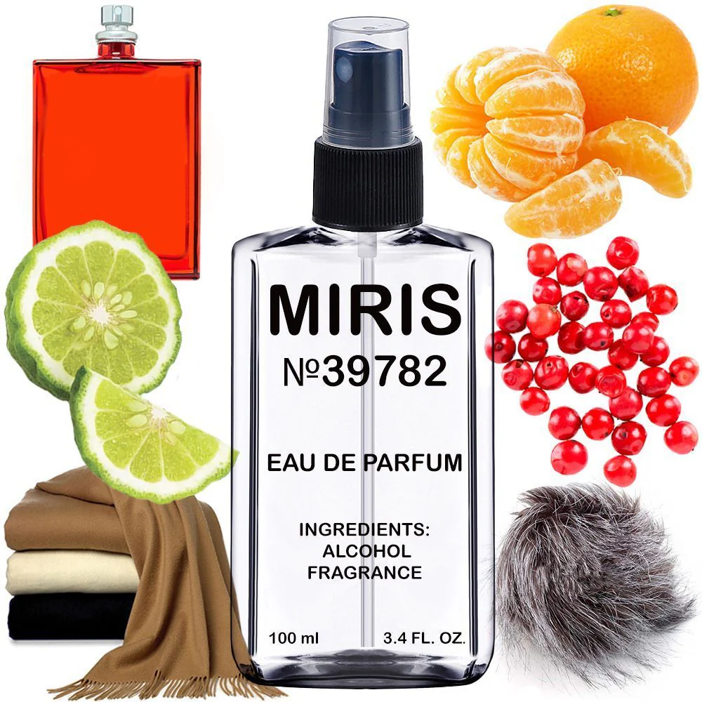 MIRIS No. 39782, Inspired by Intelligence Fantasy, Long-Lasting Unisex Eau de Parfum for Women & Men, Spray 3.4 Fl Oz / 100 ml