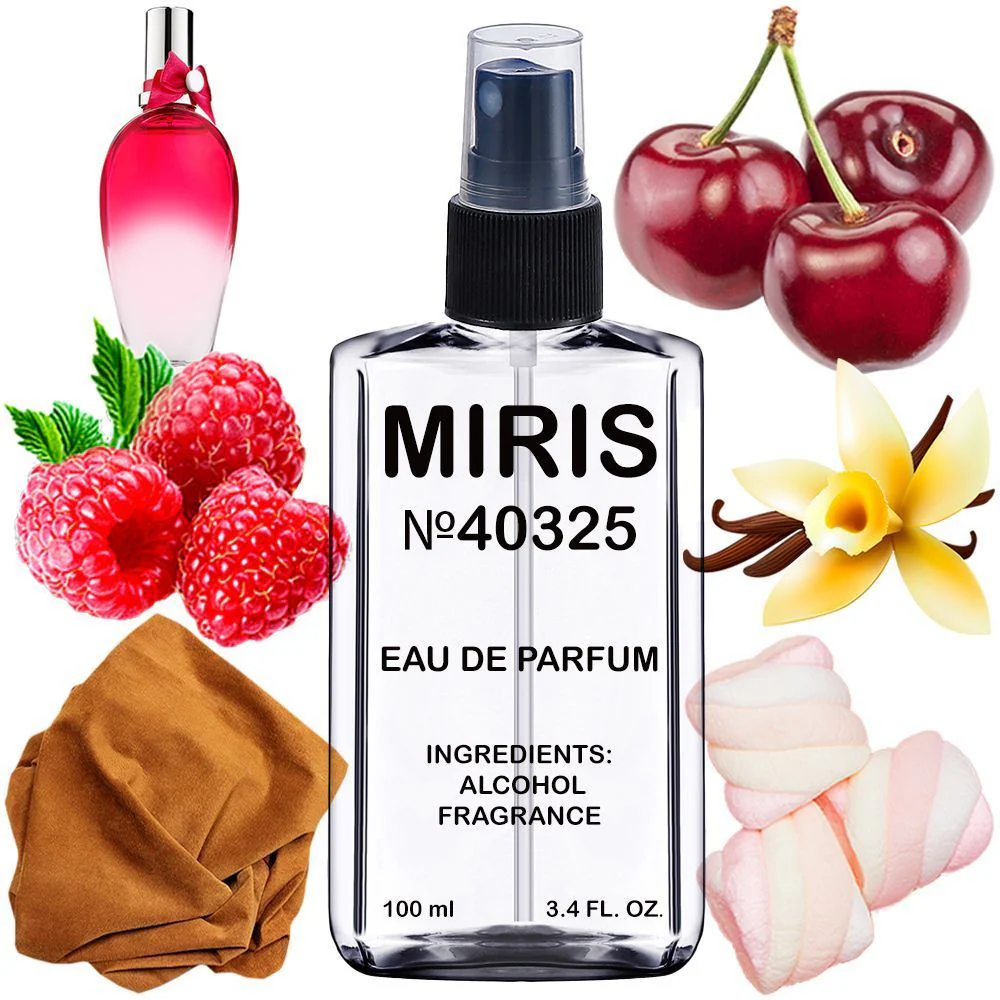 MIRIS No. 40325, Inspired by Cherry in the Air, Long-Lasting Eau de Parfum for Women, Spray 3.4 Fl Oz / 100 ml