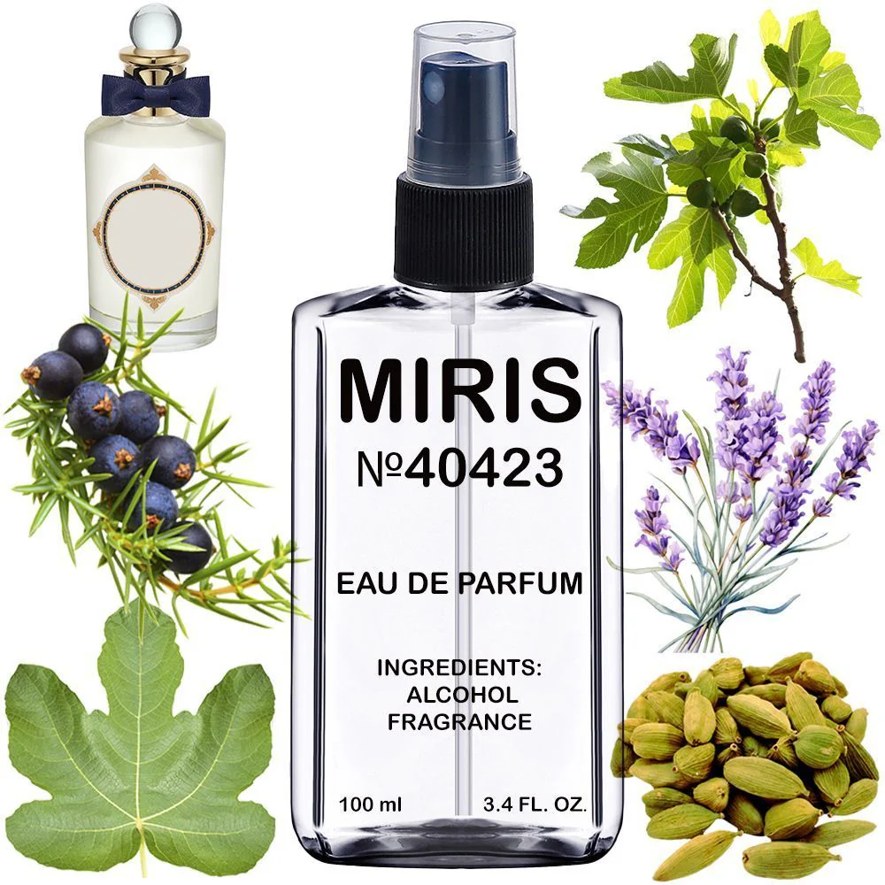 MIRIS No. 40423, Inspired by Lothair, Long-Lasting Unisex Eau de Parfum for Women & Men, Spray 3.4 Fl Oz / 100 ml
