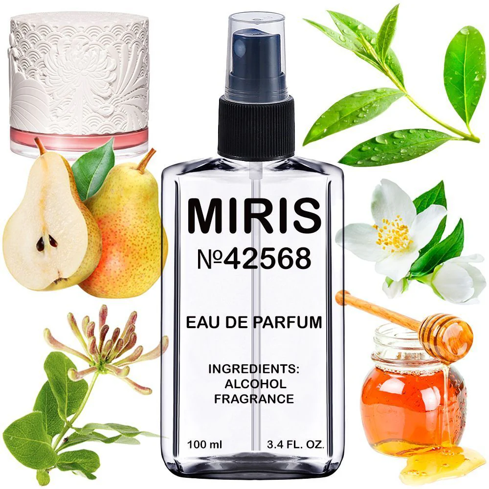 MIRIS No. 42568, Inspired by Scarlett, Long-Lasting Eau de Parfum for Women, Spray 3.4 Fl Oz / 100 ml