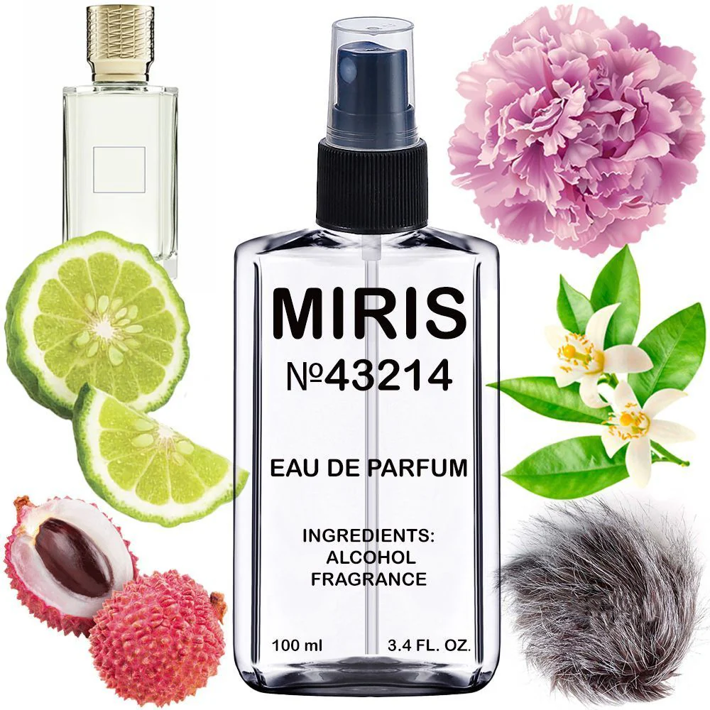 MIRIS No. 43214, Inspired by Fleur Narcotique, Long-Lasting Unisex Eau de Parfum for Women & Men, Spray 3.4 Fl Oz / 100 ml