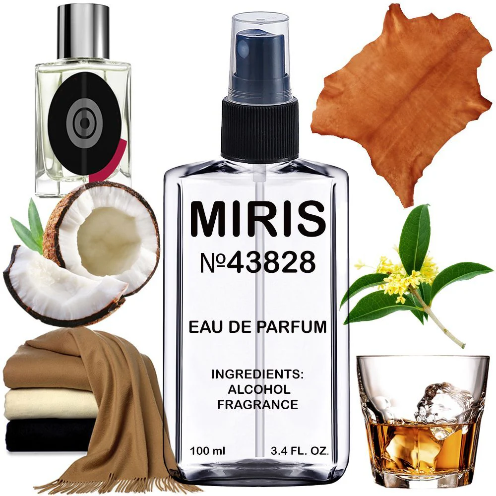 MIRIS No. 43828, Inspired by Dangerous Complicity, Long-Lasting Unisex Eau de Parfum for Women & Men, Spray 3.4 Fl Oz / 100 ml