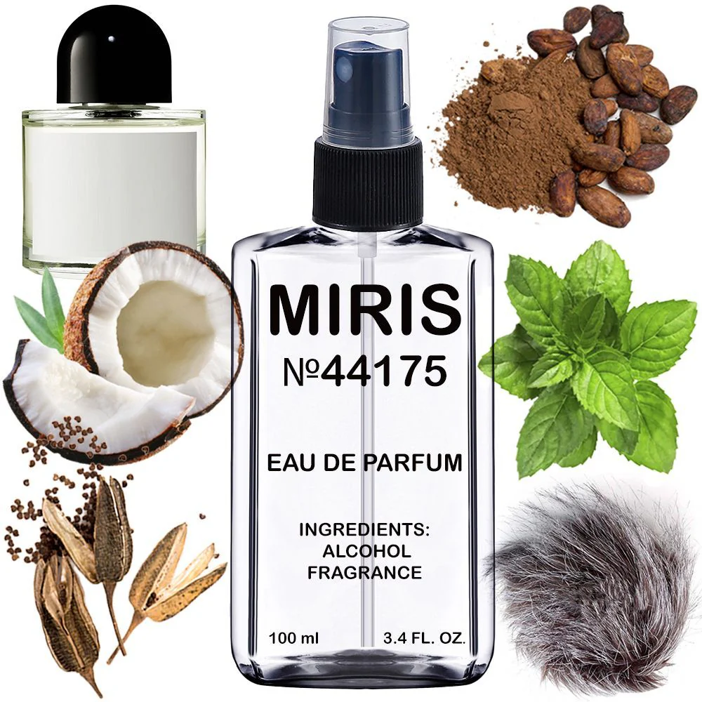 MIRIS No. 44175, Inspired by Velvet Haze, Long-Lasting Unisex Eau de Parfum for Women & Men, Spray 3.4 Fl Oz / 100 ml