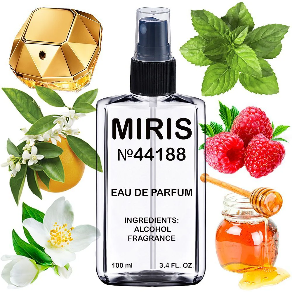 MIRIS No. 44188, Inspired by Lady Milio, Long-Lasting Eau de Parfum for Women, Spray 3.4 Fl Oz / 100 ml