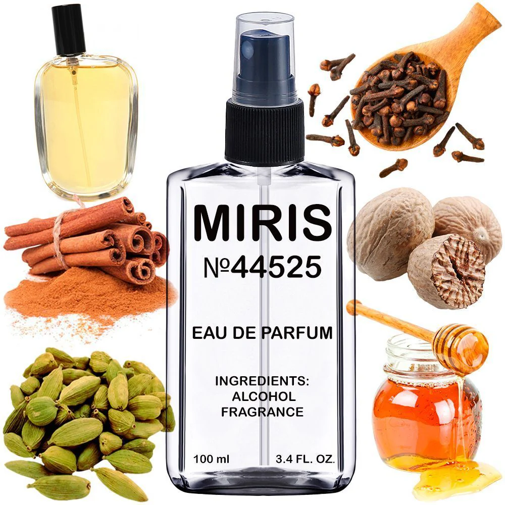 MIRIS No. 44525, Inspired by Com Des Garc, Long-Lasting Unisex Eau de Parfum for Women & Men, Spray 3.4 Fl Oz / 100 ml