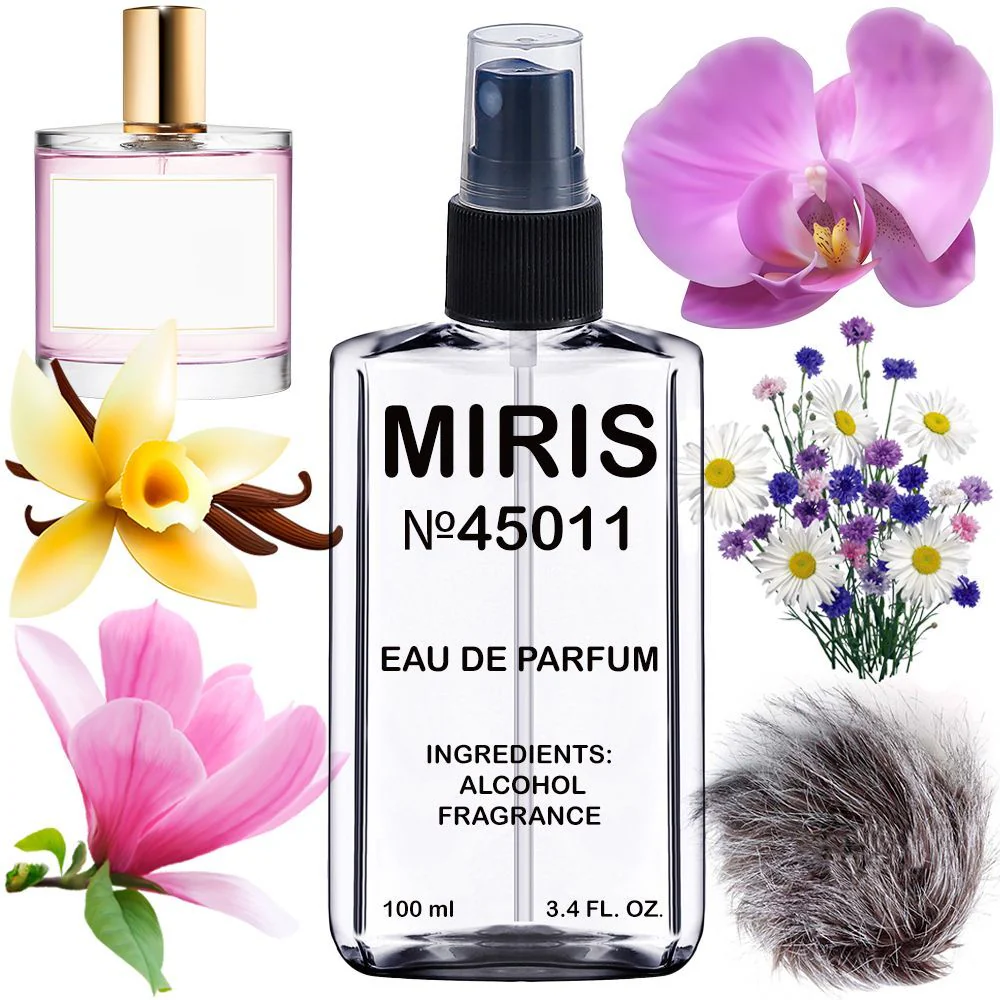MIRIS No. 45011, Inspired by Molecu 070 07, Long-Lasting Unisex Eau de Parfum for Women & Men, Spray 3.4 Fl Oz / 100 ml