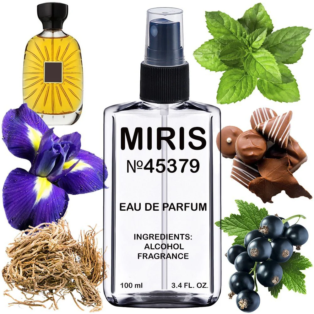 MIRIS No. 45379, Inspired by Aube Rubis, Long-Lasting Unisex Eau de Parfum for Women & Men, Spray 3.4 Fl Oz / 100 ml