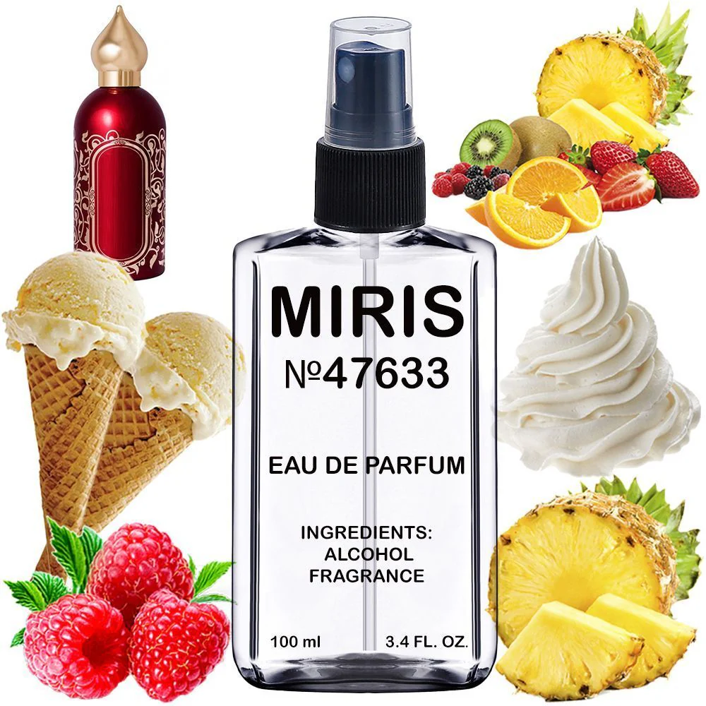 MIRIS No. 47633, Inspired by Hayati, Long-Lasting Unisex Eau de Parfum for Women & Men, Spray 3.4 Fl Oz / 100 ml