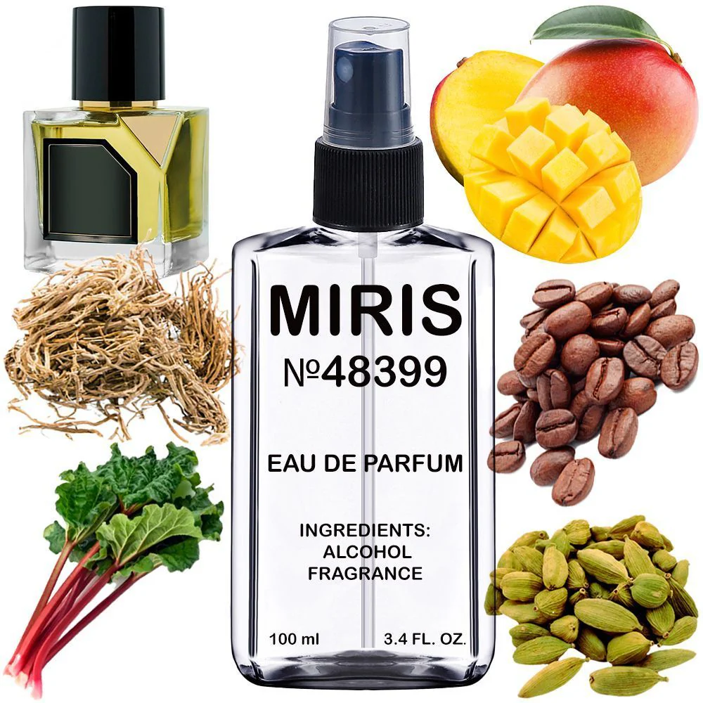 MIRIS No. 48399, Inspired by Narcos'is, Long-Lasting Unisex Eau de Parfum for Women & Men, Spray 3.4 Fl Oz / 100 ml