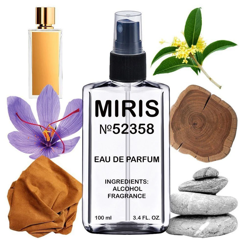 MIRIS No. 52358, Inspired by Ganymede, Long-Lasting Unisex Eau de Parfum for Women & Men, Spray 3.4 Fl Oz / 100 ml