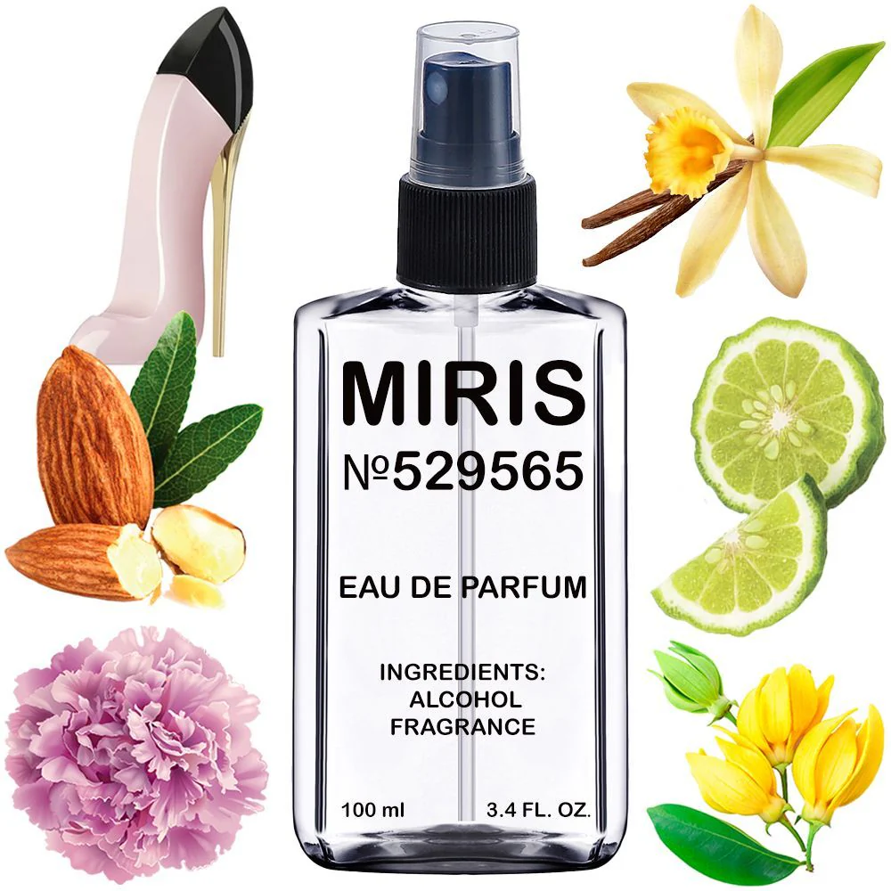 MIRIS No. 529565, Inspired by Good Girl Blush, Long-Lasting Eau de Parfum for Women, Spray 3.4 Fl Oz / 100 ml