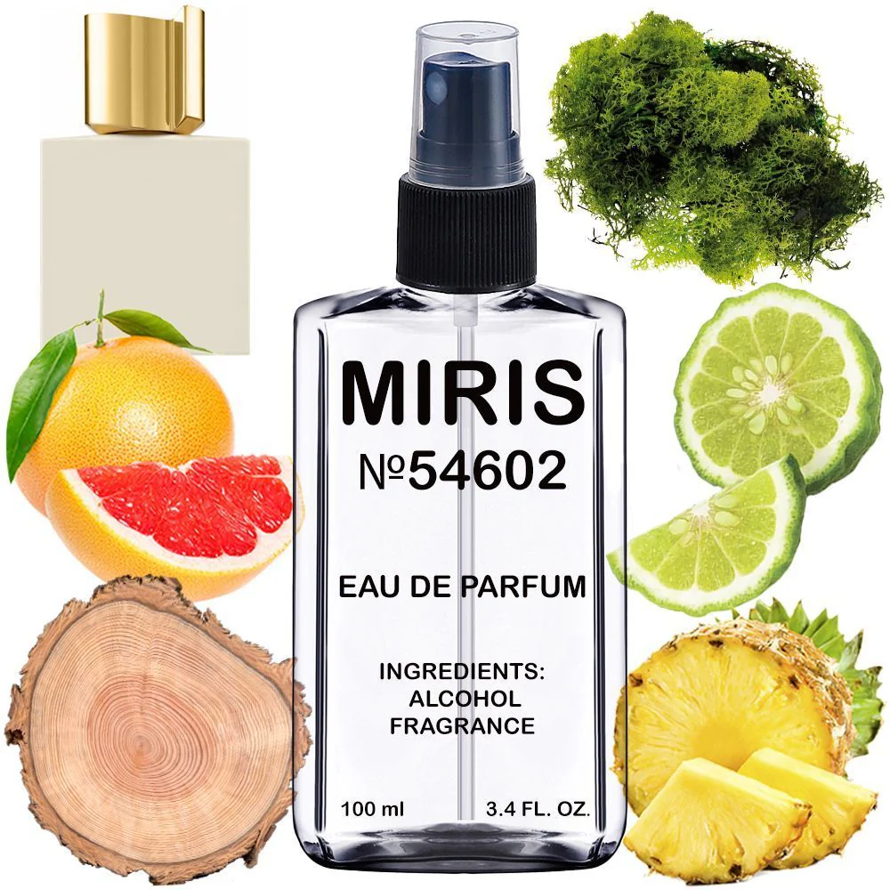 MIRIS No. 54602, Inspired by Hacivat, Long-Lasting Unisex Eau de Parfum for Women & Men, Spray 3.4 Fl Oz / 100 ml