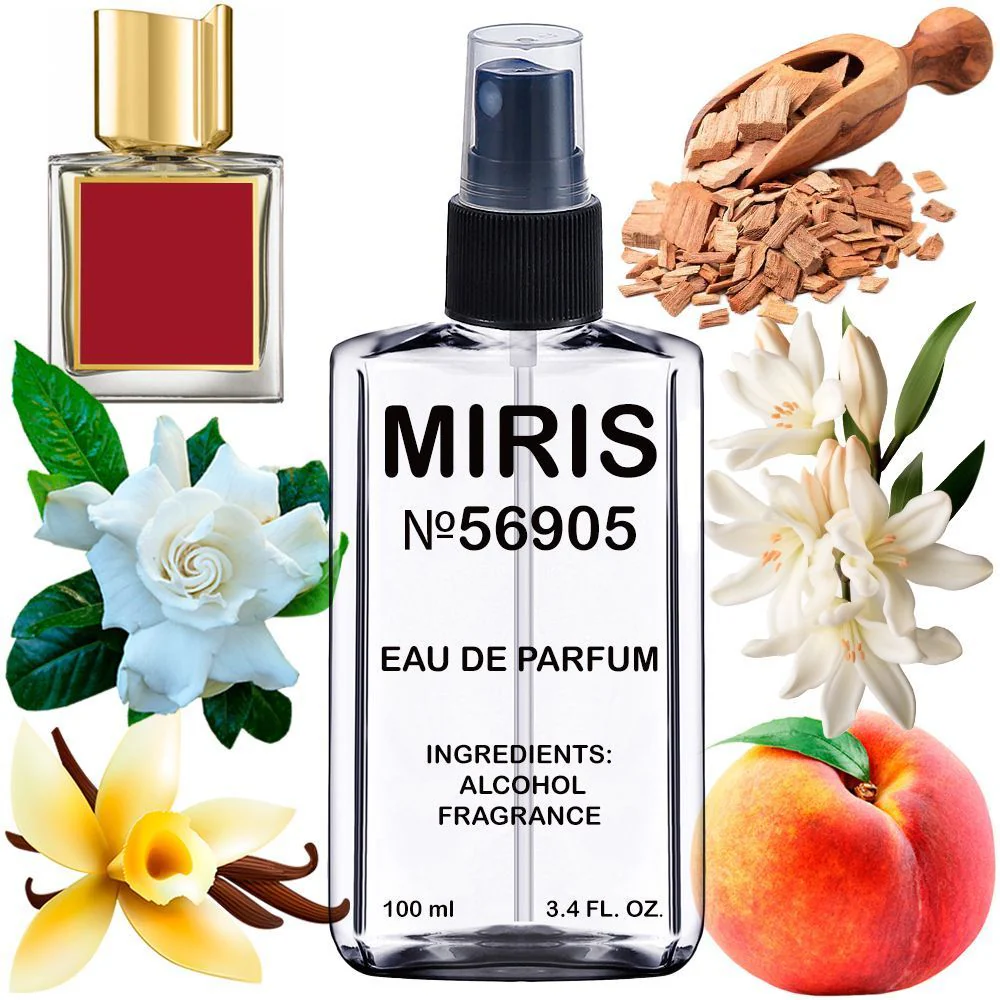 MIRIS No. 56905, Inspired by Hundred Silent Ways, Long-Lasting Unisex Eau de Parfum for Women & Men, Spray 3.4 Fl Oz / 100 ml