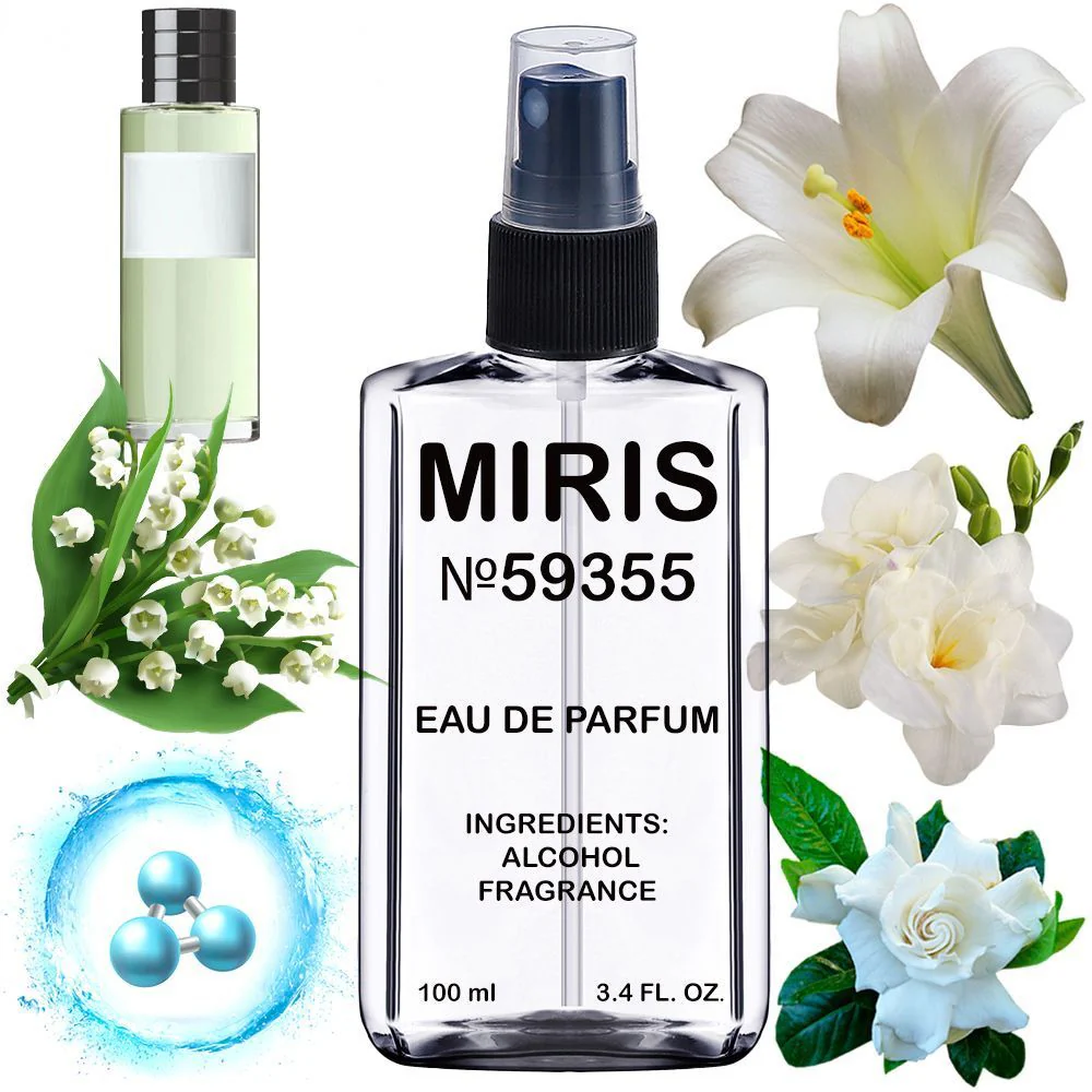 MIRIS No. 59355, Inspired by Lucky, Long-Lasting Unisex Eau de Parfum for Women & Men, Spray 3.4 Fl Oz / 100 ml
