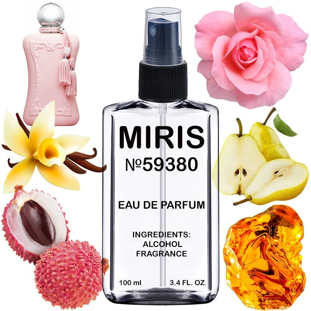 MIRIS No. 59380, Inspired by Delina Exclusif, Long-Lasting Eau de Parfum for Women, Spray 3.4 Fl Oz / 100 ml