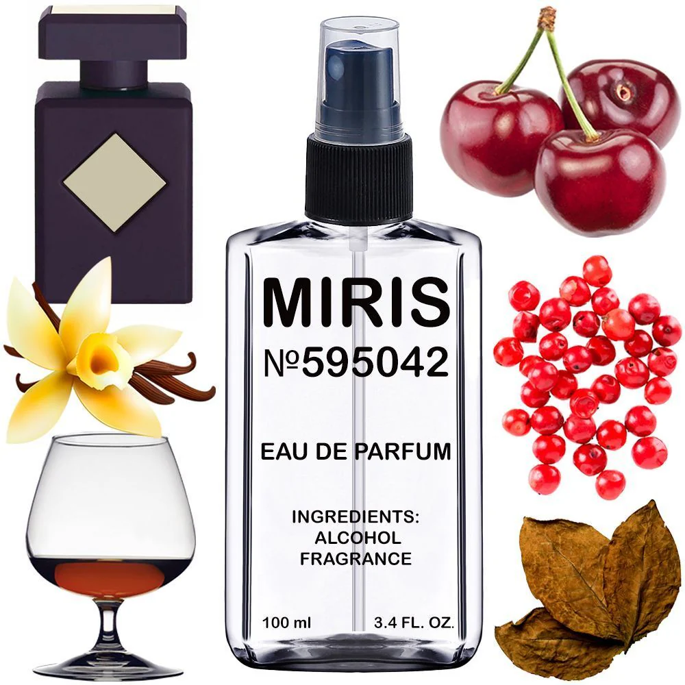MIRIS No. 595042, Inspired by Nar. Delight, Long-Lasting Unisex Eau de Parfum for Women & Men, Spray 3.4 Fl Oz / 100 ml
