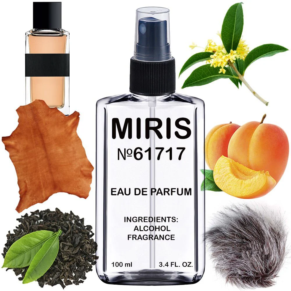 MIRIS No. 61717, Inspired by Garcon Manque, Long-Lasting Unisex Eau de Parfum for Women & Men, Spray 3.4 Fl Oz / 100 ml