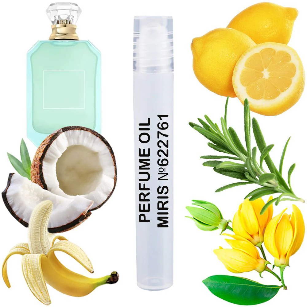 MIRIS No. 622761, Inspired by Maldives in a Bottle Ylang Coco 20, Long-Lasting Perfume Oil for Women Roll-On, Rollerball 0.34 Fl Oz / 10 ml