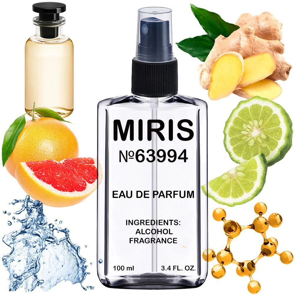 MIRIS No. 63994, Inspired by L Immensite, Long-Lasting Eau de Parfum for Men, Spray 3.4 Fl Oz / 100 ml
