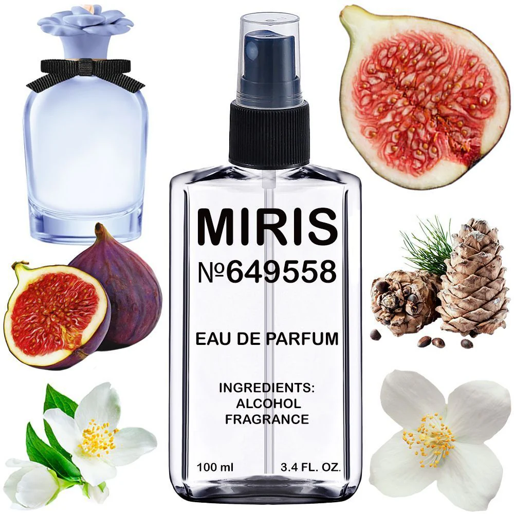 MIRIS No. 649558, Inspired by Dolce Blue Jasmine, Long-Lasting Eau de Parfum for Women, Spray 3.4 Fl Oz / 100 ml
