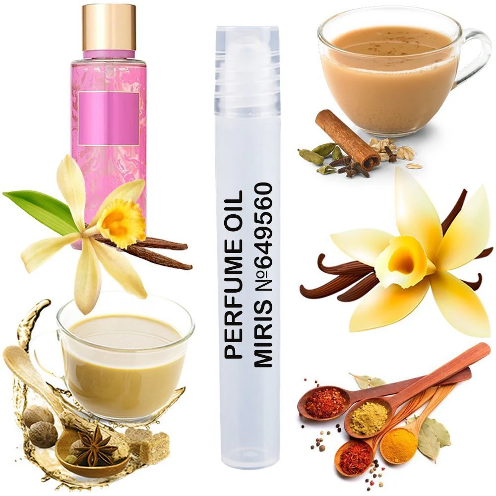 MIRIS No. 649560, Inspired by Spiced Vanilla, Long-Lasting Perfume Oil for Women Roll-On, Rollerball 0.34 Fl Oz / 10 ml