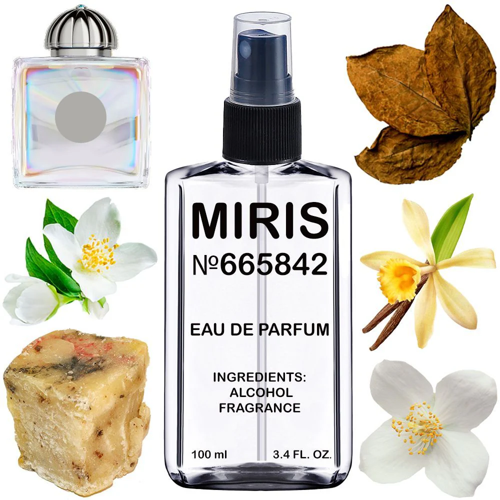 MIRIS No. 665842, Inspired by Portrayal Woman, Long-Lasting Eau de Parfum for Women, Spray 3.4 Fl Oz / 100 ml