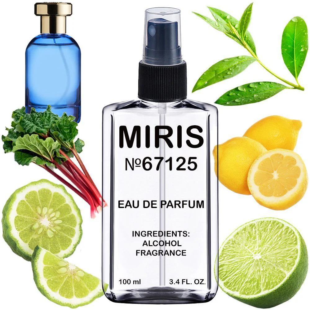 MIRIS No. 67125, Inspired by 1920 Oltremare, Long-Lasting Unisex Eau de Parfum for Women & Men, Spray 3.4 Fl Oz / 100 ml