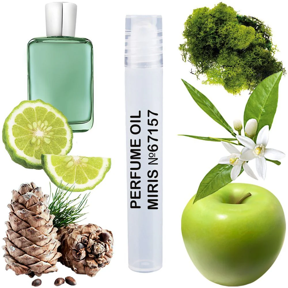 MIRIS No. 67157, Inspired by Greenley, Long-Lasting Unisex Perfume Oil for Women & Men Roll-On, Rollerball 0.34 Fl Oz / 10 ml
