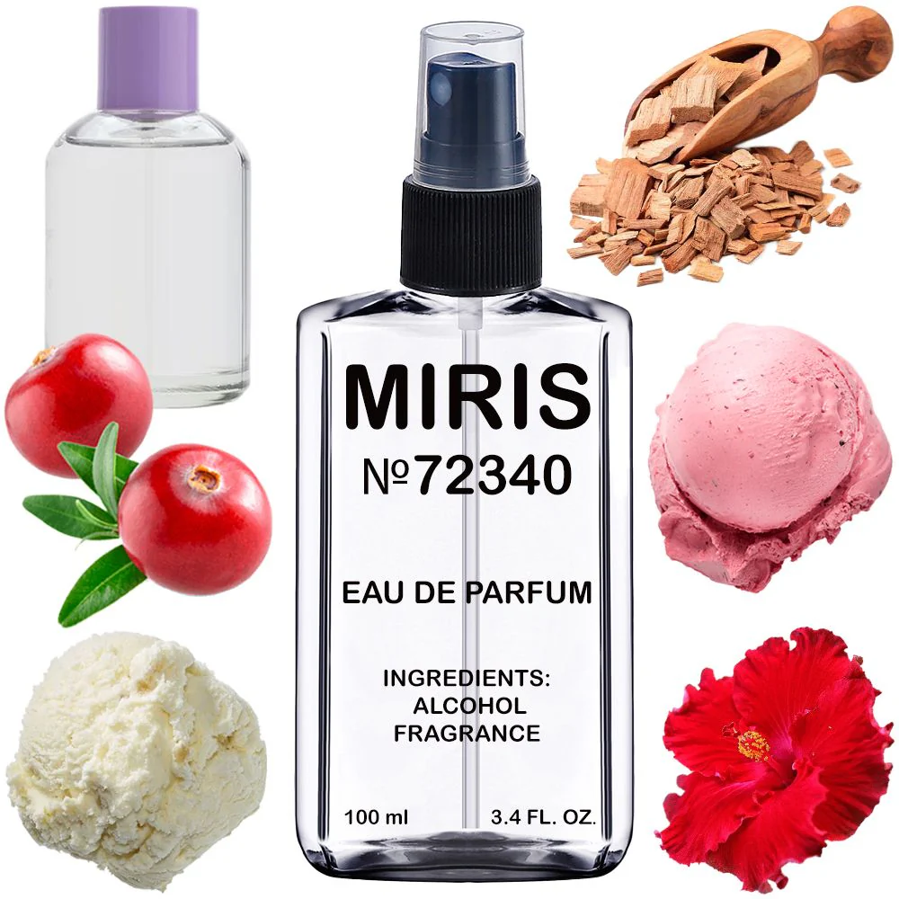 MIRIS No. 72340, Inspired by Holiday Mood, Long-Lasting Eau de Parfum for Women, Spray 3.4 Fl Oz / 100 ml