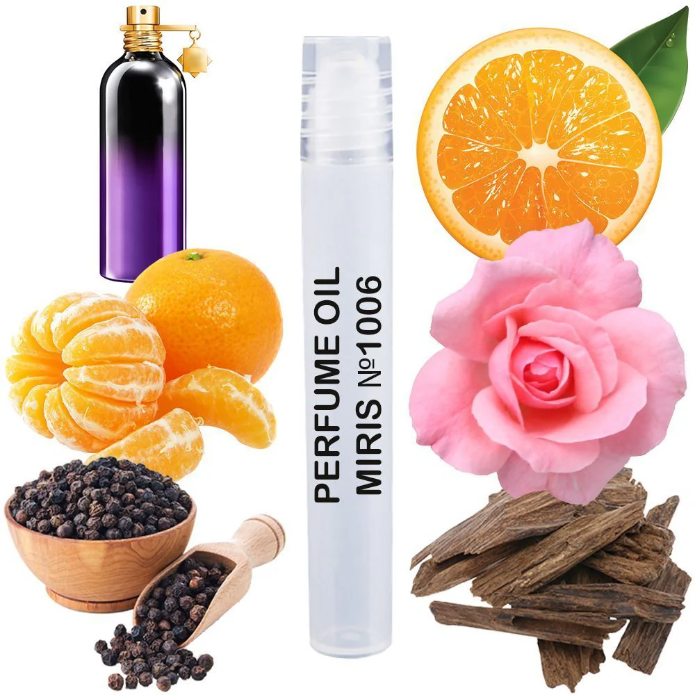 MIRIS No. 1006, Inspired by Aoud Sense, Long-Lasting Unisex Perfume Oil for Women & Men Roll-On, Rollerball 0.34 Fl Oz / 10 ml